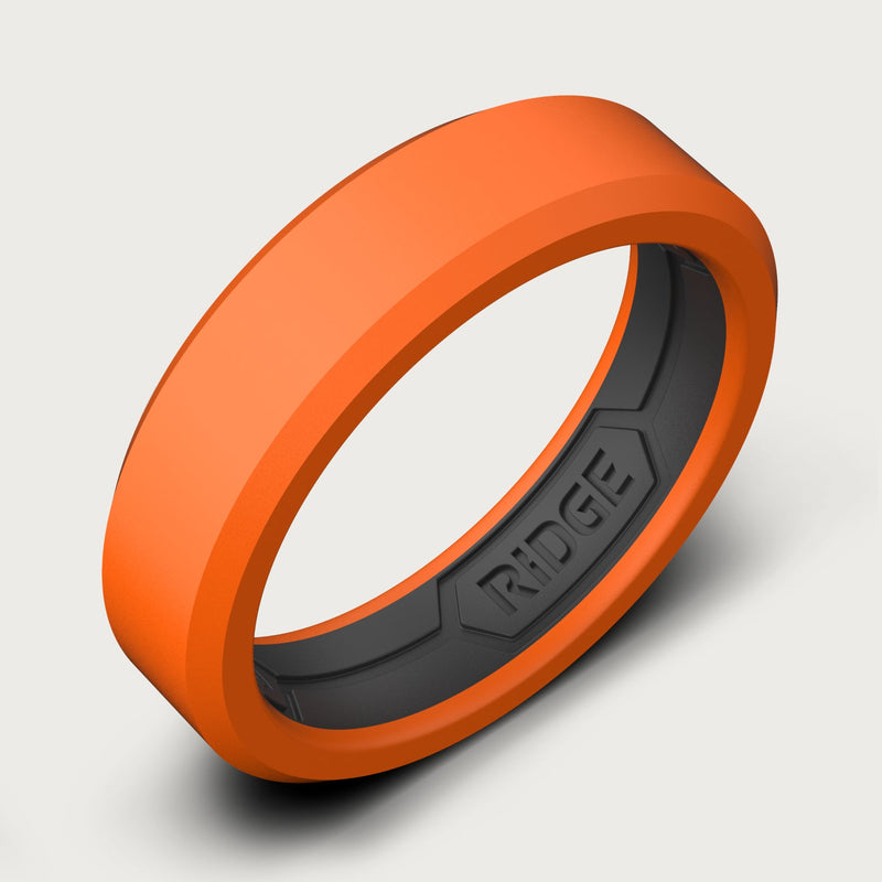6 mm Silikonring-Set - Basecamp Orange