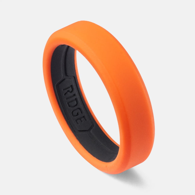 6 mm Silikonring-Set - Basecamp Orange