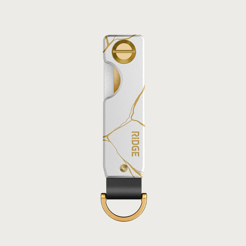 Ridge KeyCase - Kintsugi - Blanc