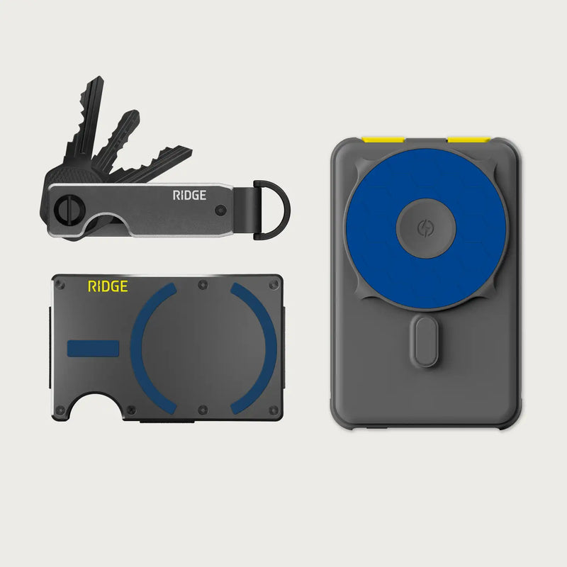 Ridge Wallet for MagSafe + Power Bank + KeyCase - Legacy Spec