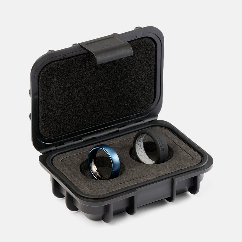 Ensemble d'anneaux arrondis 6 mm - Marine Alpin