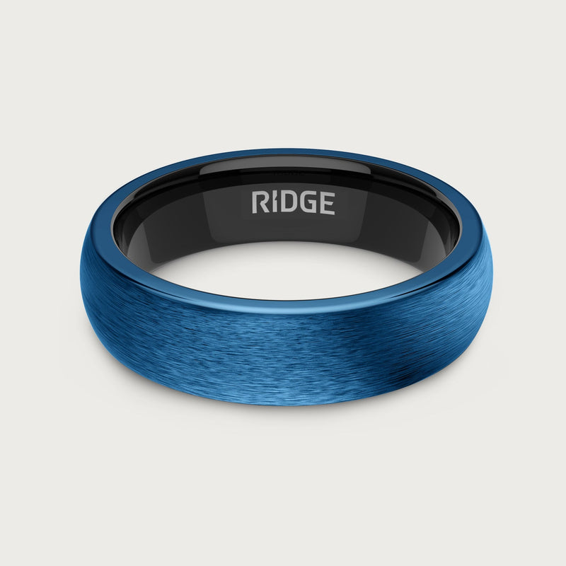 6mm Rounded Ring Set - Alpine Navy