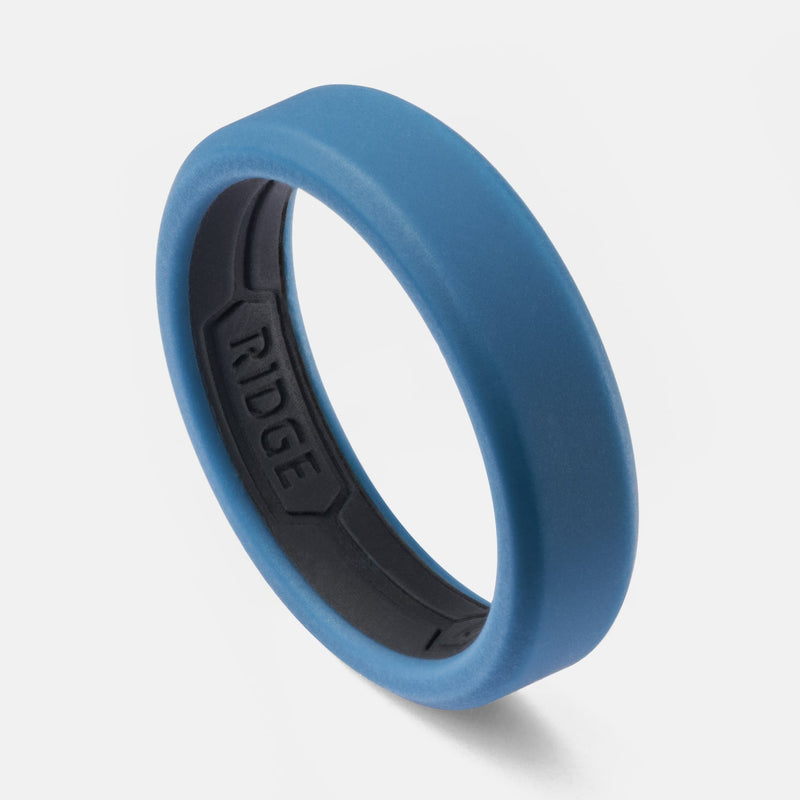 6mm Siliconen Ring Set - Alpine Navy