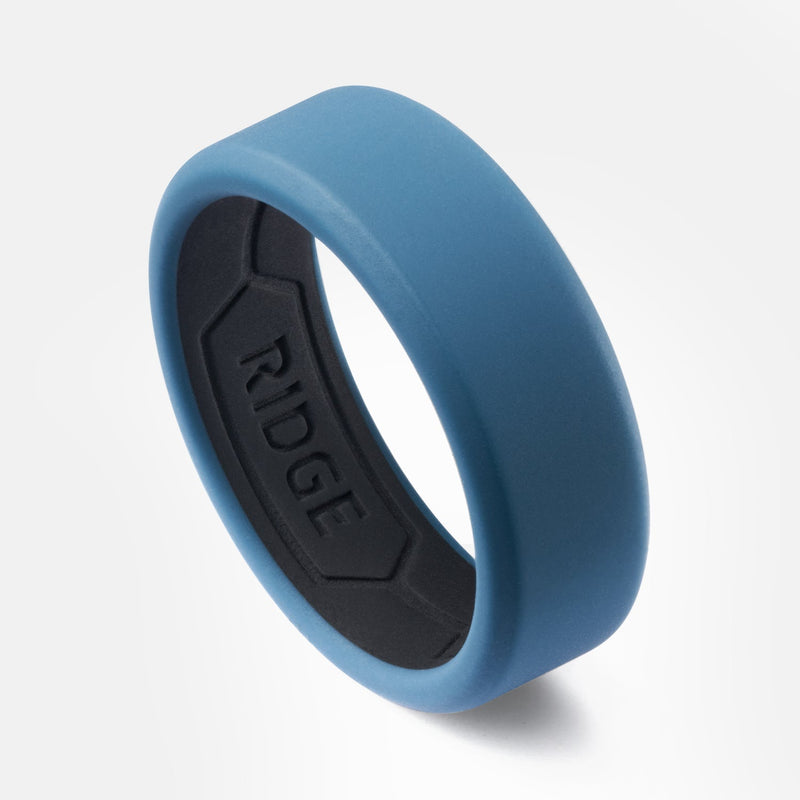 8mm Siliconen Ring Set - Alpine Navy