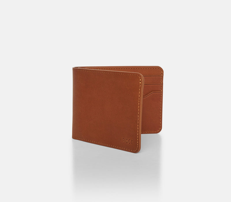 Tobacco Brown Ridge Billfold — 100% Leather Everyday Carry – Ridge EU