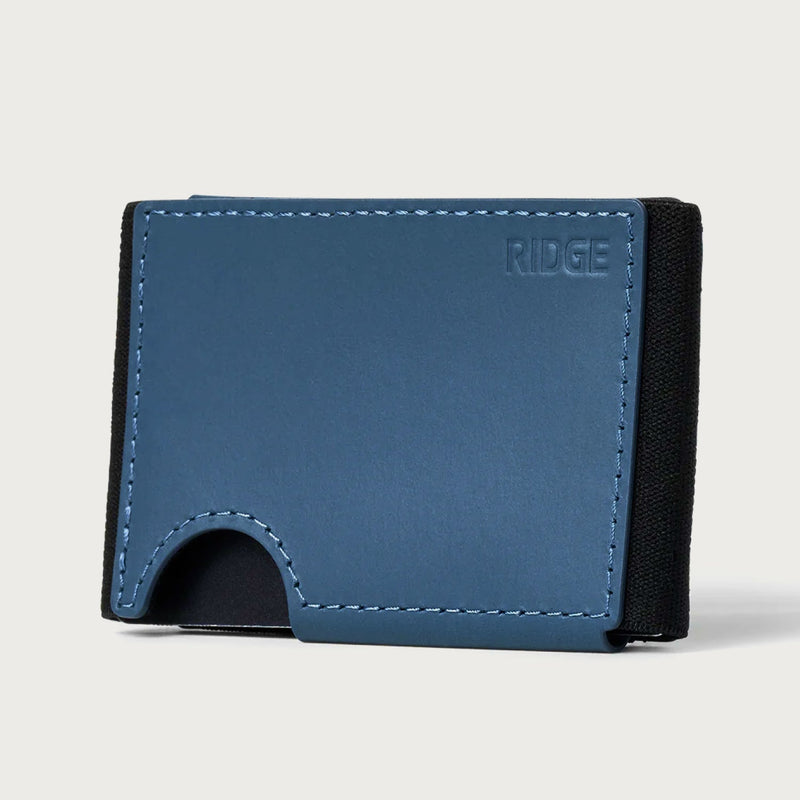 Ridge Biflex  - Cuir bleu cobalt