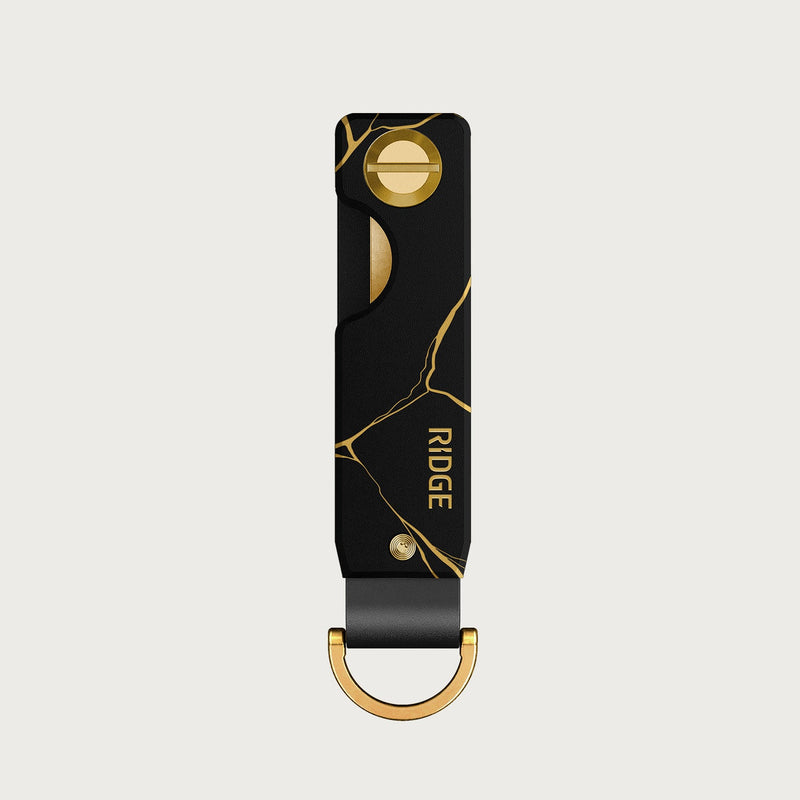 Ridge KeyCase - Kintsugi - Noir