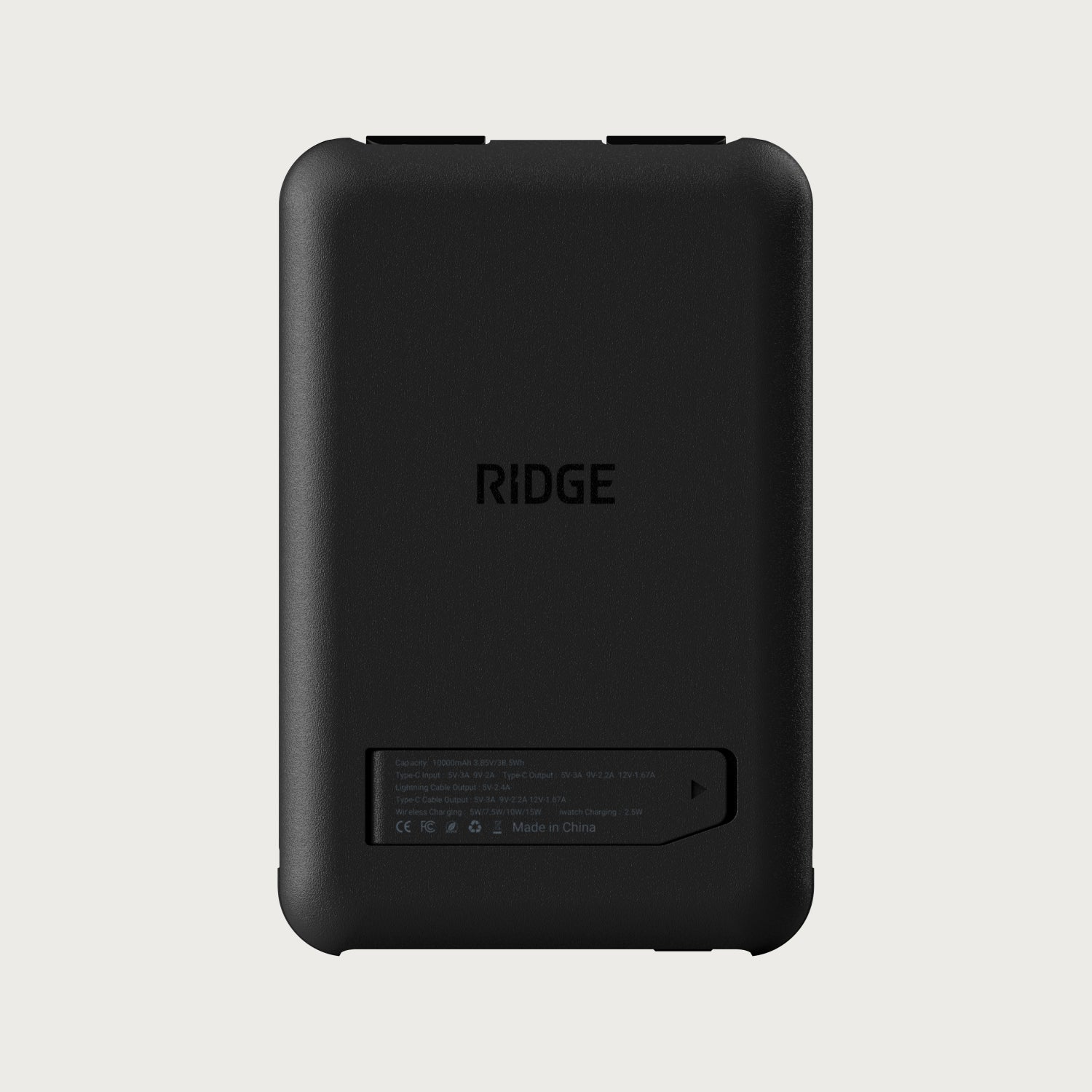 スマホアクセサリー PB2100 Power Bank Modern Power Meets Modern Life | Magnetic Power Bank - Matte Black