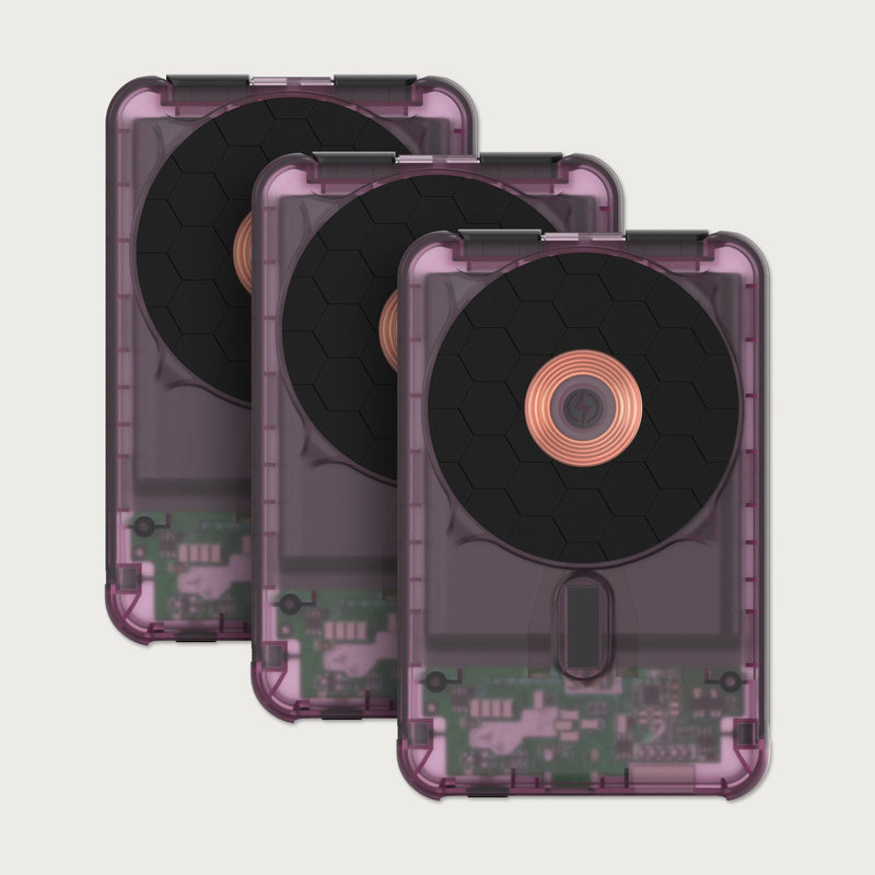 Ridge Power Bank - 10k mAh Bundle - Atomic Purple - 3-Pack