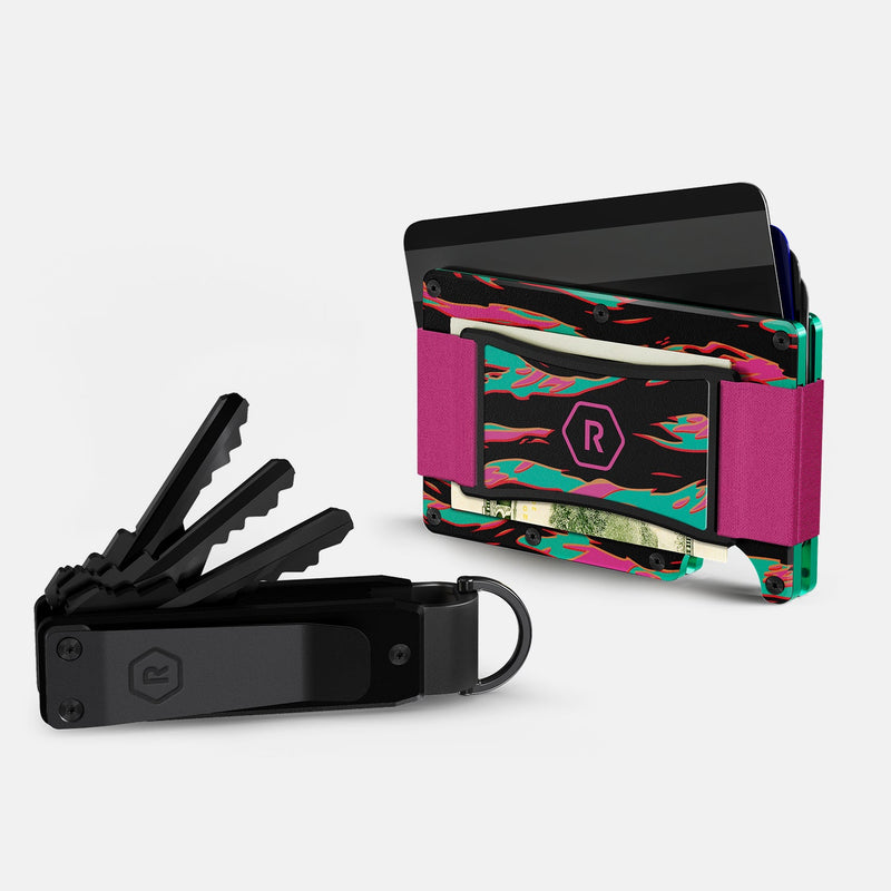Daily Driver Kit pour MagSafe - Neon Tiger - Noir Royal
