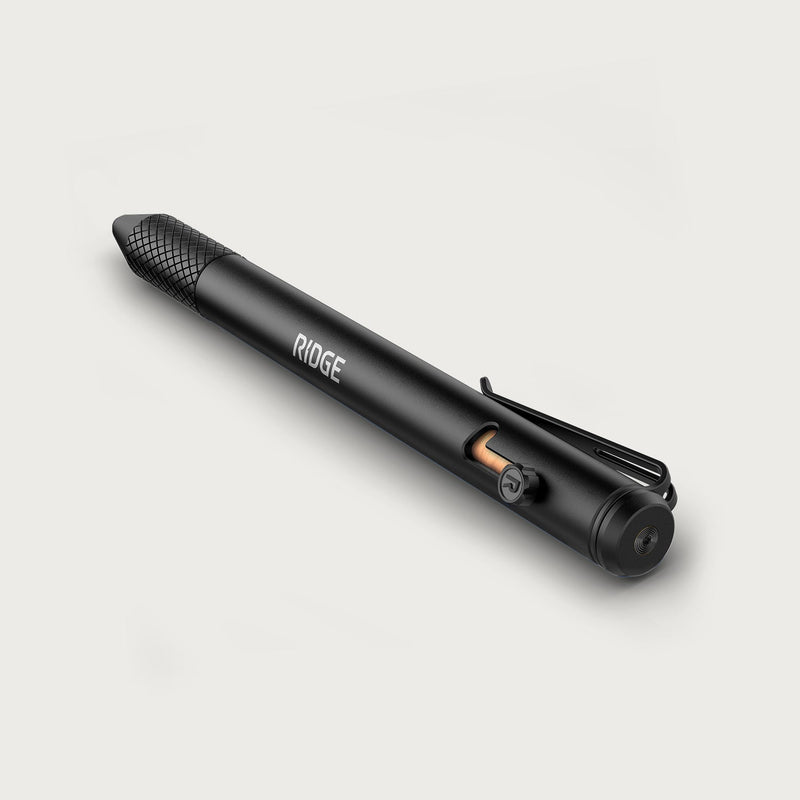 Ridge Bolt Action Pen - Royal Black