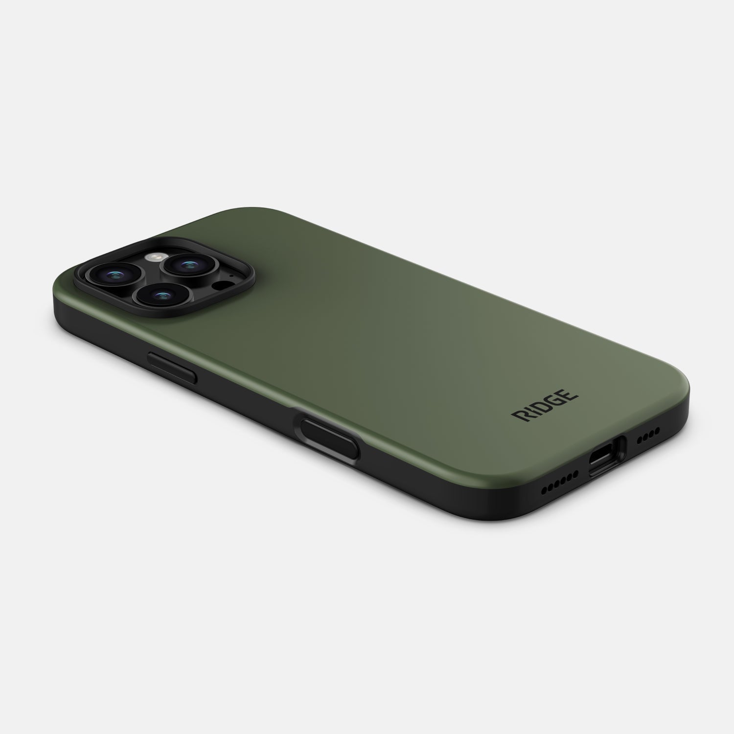 Ridge Phone Case - Matte Olive - iPhone 16 Pro Max – Ridge EU
