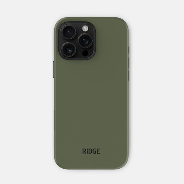 Ridge Phone Case - Matte Olive - iPhone 16 Pro Max – Ridge EU