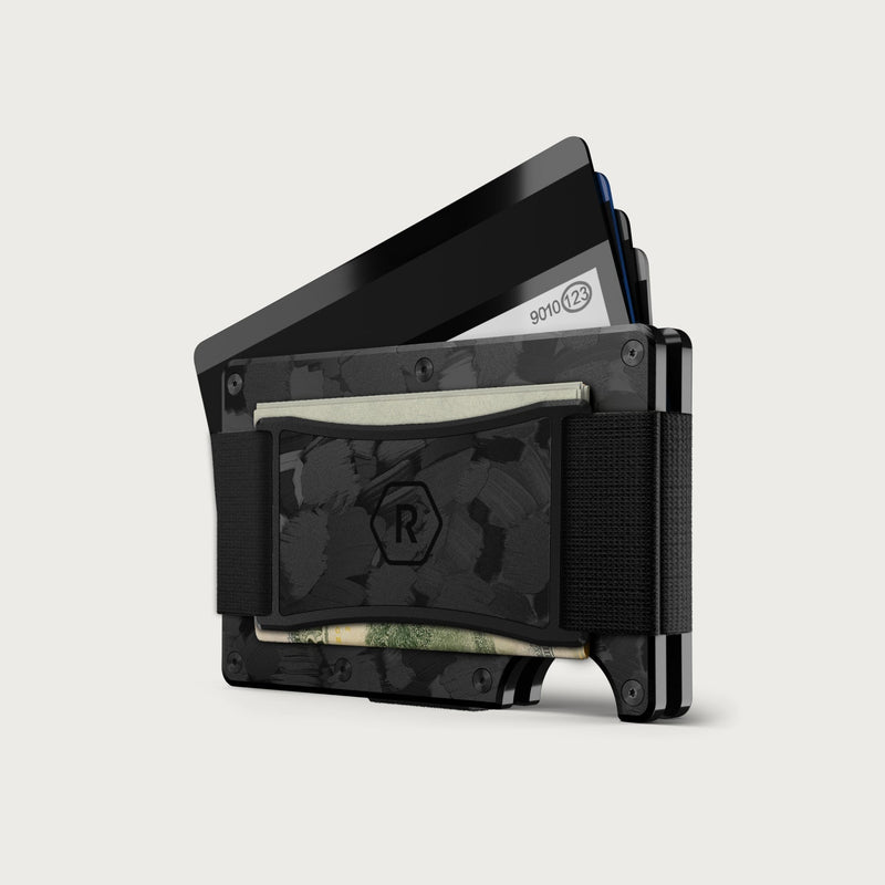 Ridge Wallet + Power Bank - Forged Carbon + Matte Black — image 2