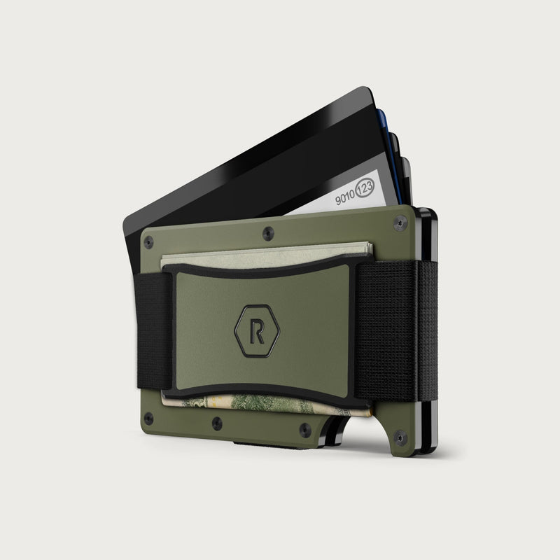 Ridge Wallet + Power Bank - Matte Olive — image 2