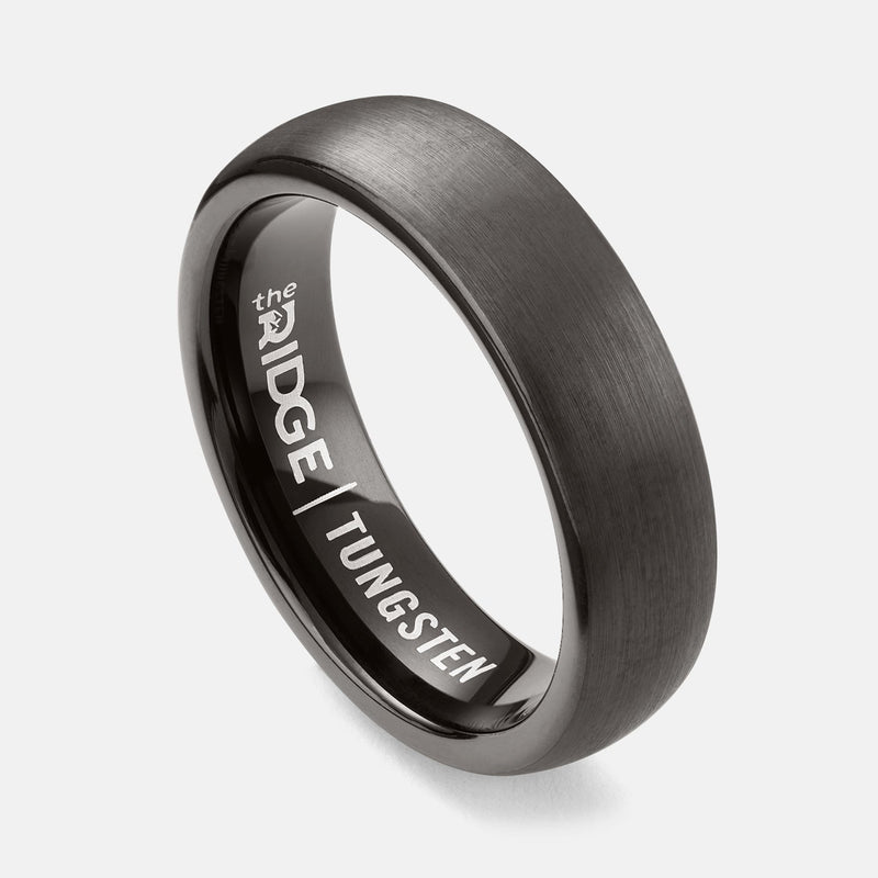 6 mm abgerundetes Ring-Set - Gunmetal